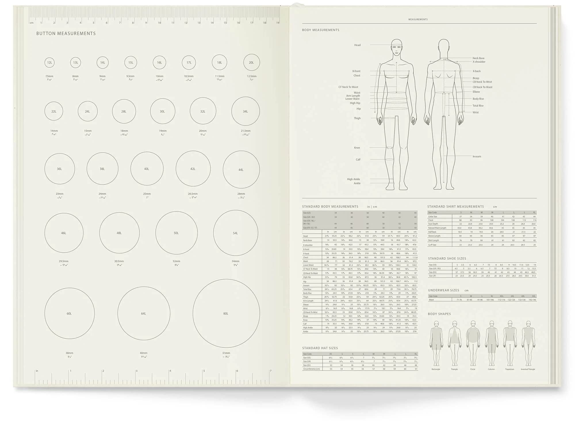 Menswear Sketchbook A4 | Fashionary - 1 | YEO