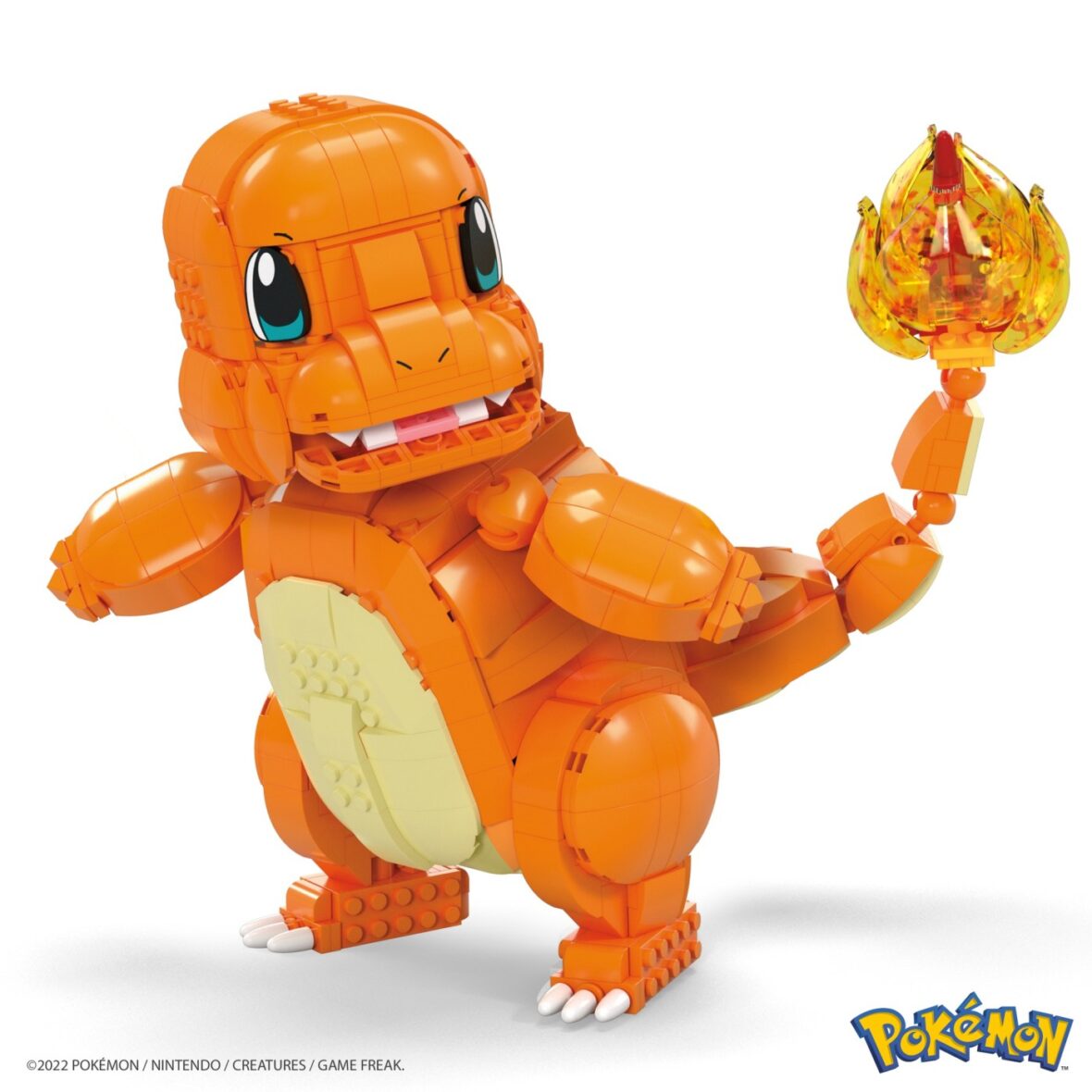 Pokemon - Mega Construx - Jumbo Charmander Salameche | Mattel - 2 | YEO