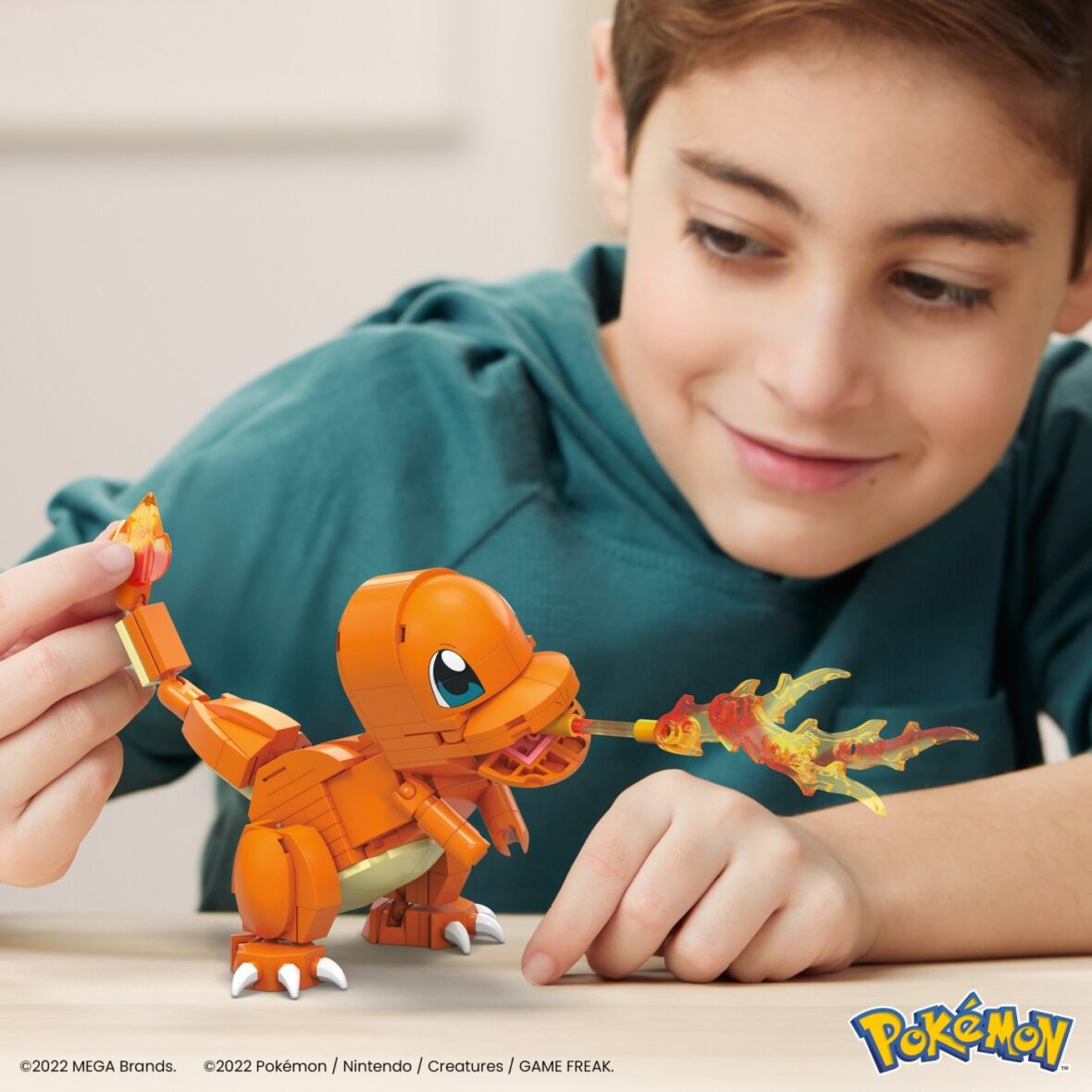 Pokemon - Mega Construx - Charmander Salameche 180 piese | Mattel - 1 | YEO