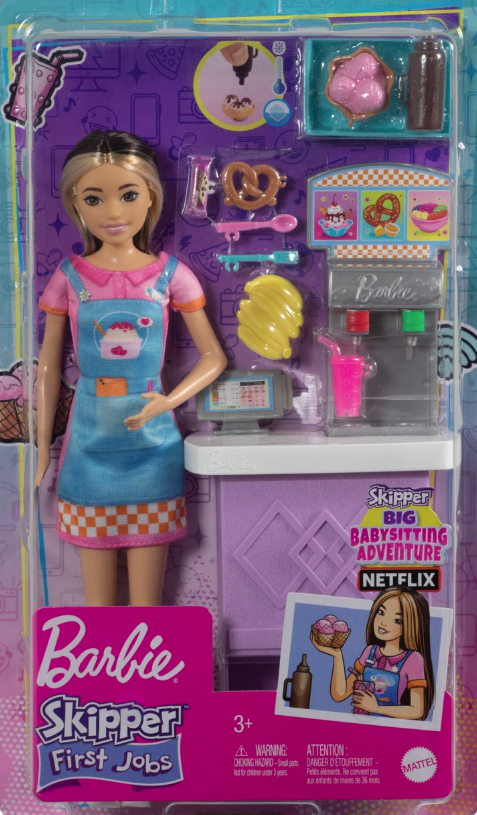 Papusa - Barbie Skipper - First Jobs Snack Bar | Mattel - 4 | YEO