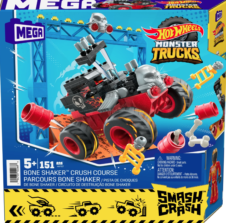 Set constructie - Cursa Bone Shaker Crush | Mattel - 4 | YEO