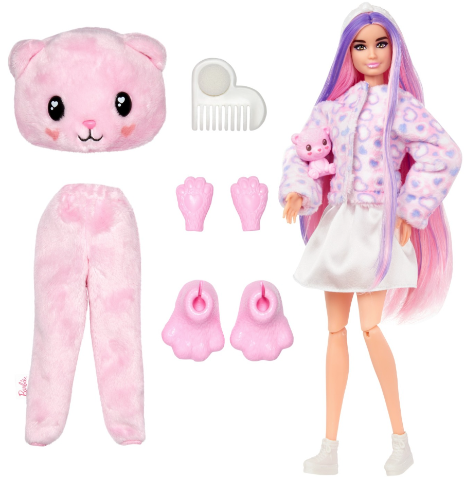 Papusa - Barbie - Cutie Reveal - Ursulet | Mattel - 2 | YEO