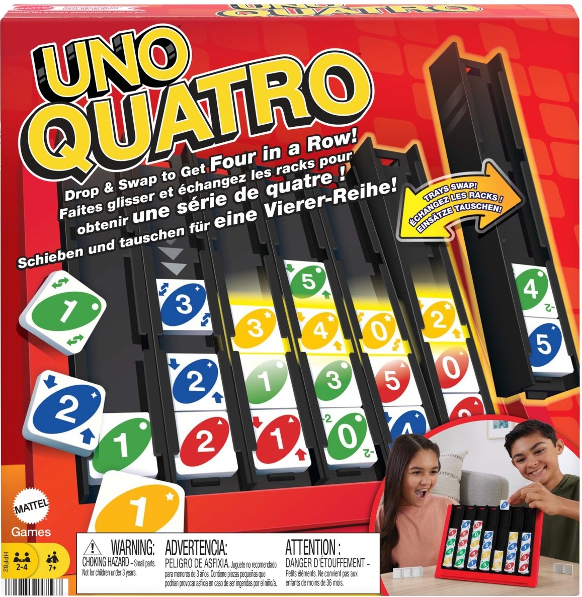 Carti de joc - UNO Quatro | Mattel - 3 | YEO