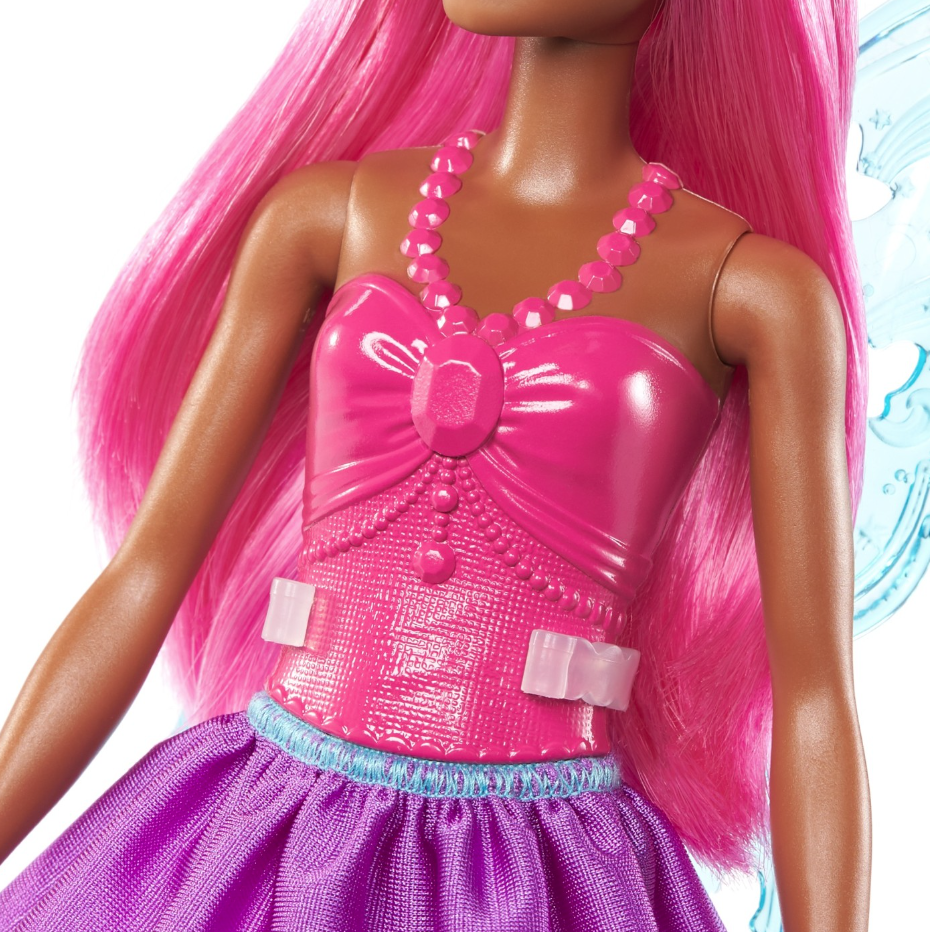 Papusa - Barbie Dreamtopia - Zana cu par roz | Mattel - 3 | YEO