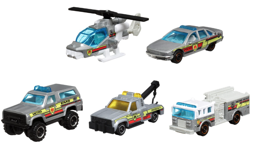 Set 5 Masinute metalice - MBX City Drivers II | Mattel - 3