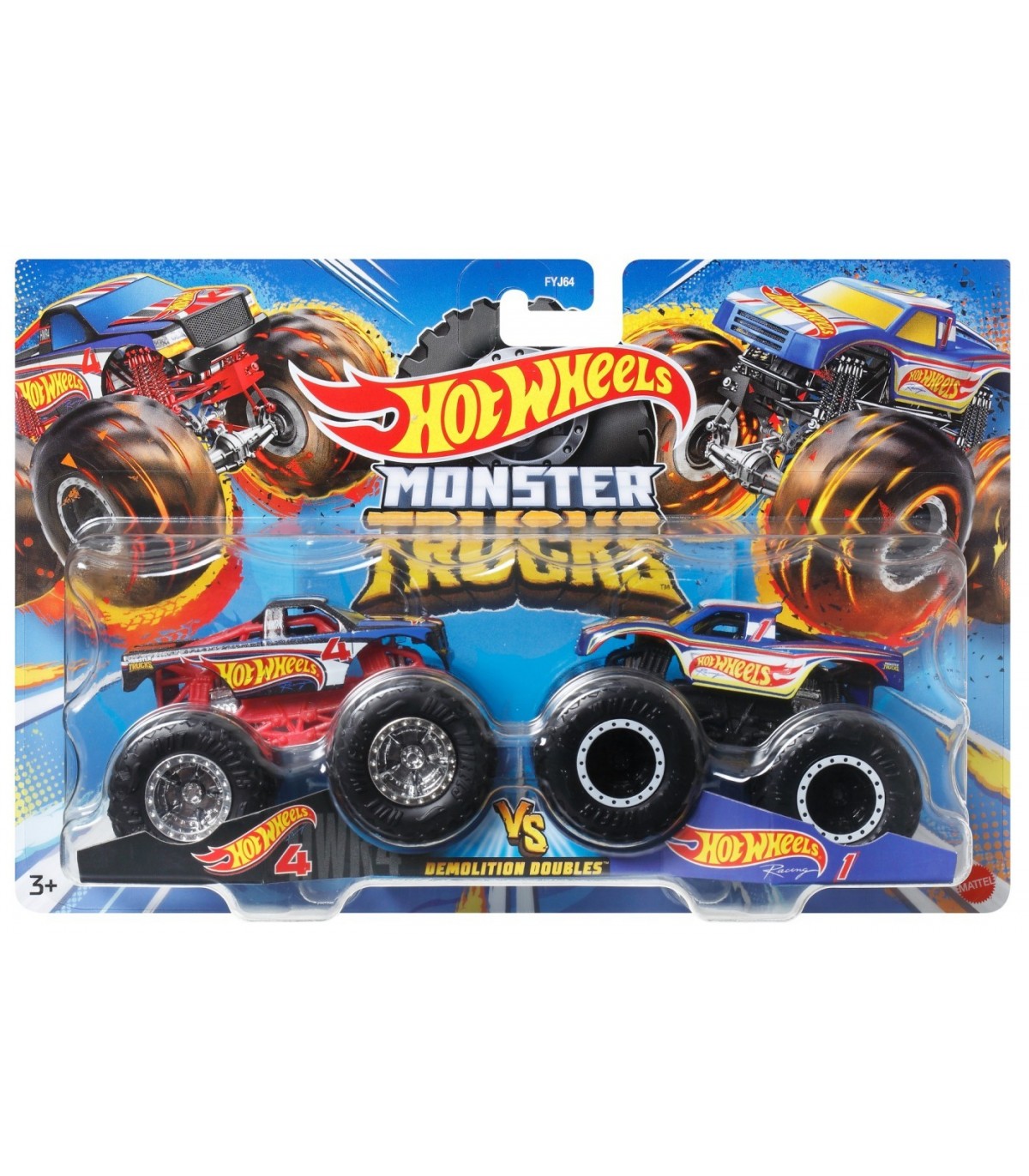 Set 2 masini - Hot Wheels Monster Truck | Hot Wheels