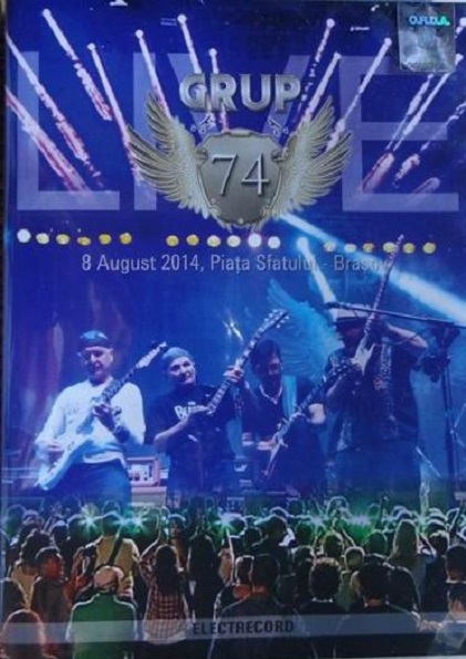 Live - 8 August 2014, Piata Sfatului (DVD) | Grup \'74