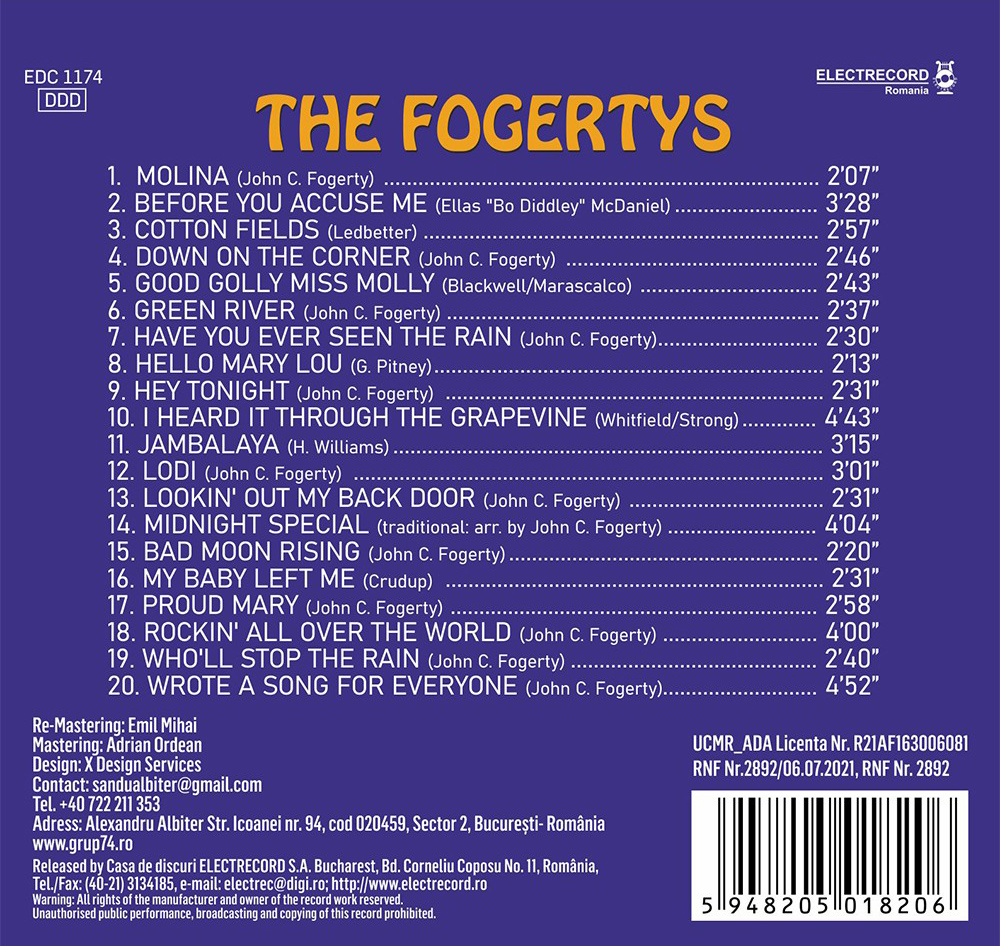 Tribute Creedence Clearwater Revival | The Fogertys