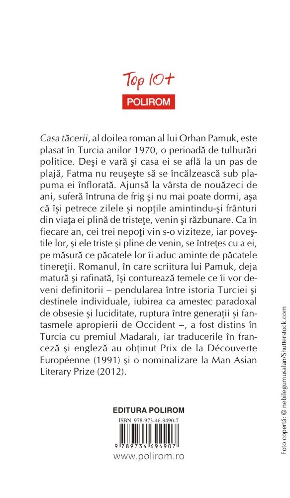 Casa tacerii | Orhan Pamuk