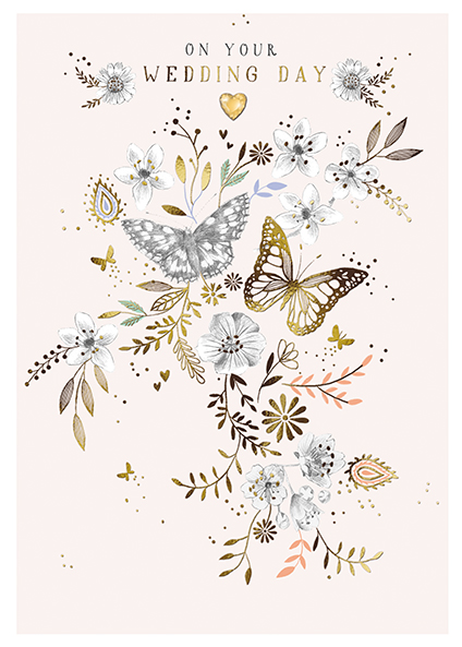 Felicitare - Wedding - Antheia | Great British Card Company