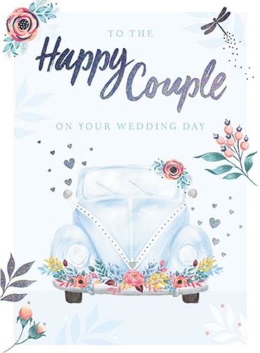 Felicitare - Wedding Day - Wedding Car | Great British Card Company