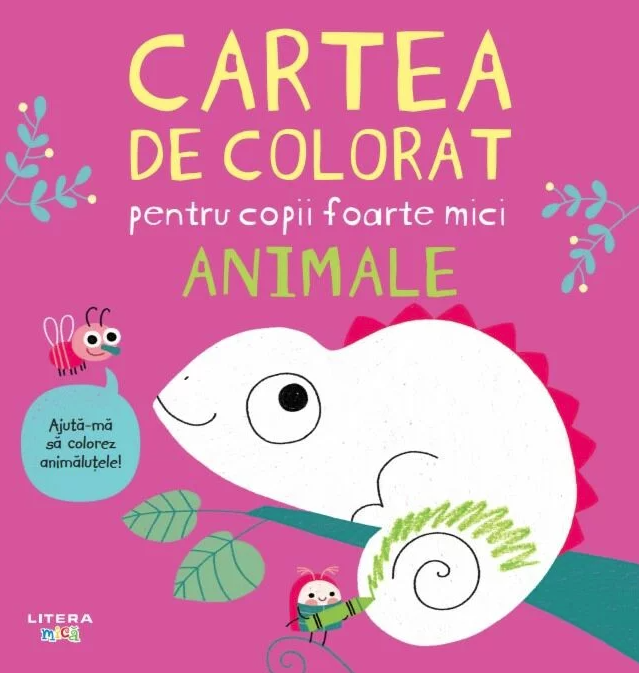 Cartea de colorat pentru copii foarte mici - Animale |