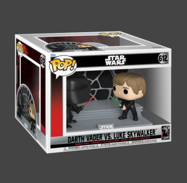 Figurina - Star Wars - Darth Vader vs Luke Skywalker | Funko - 1 | YEO