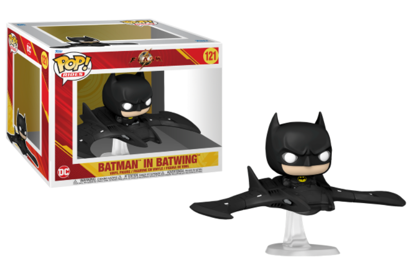 Figurina - Funko POP! RIDE: The Flash Movie - Batman In Batwing | Funko