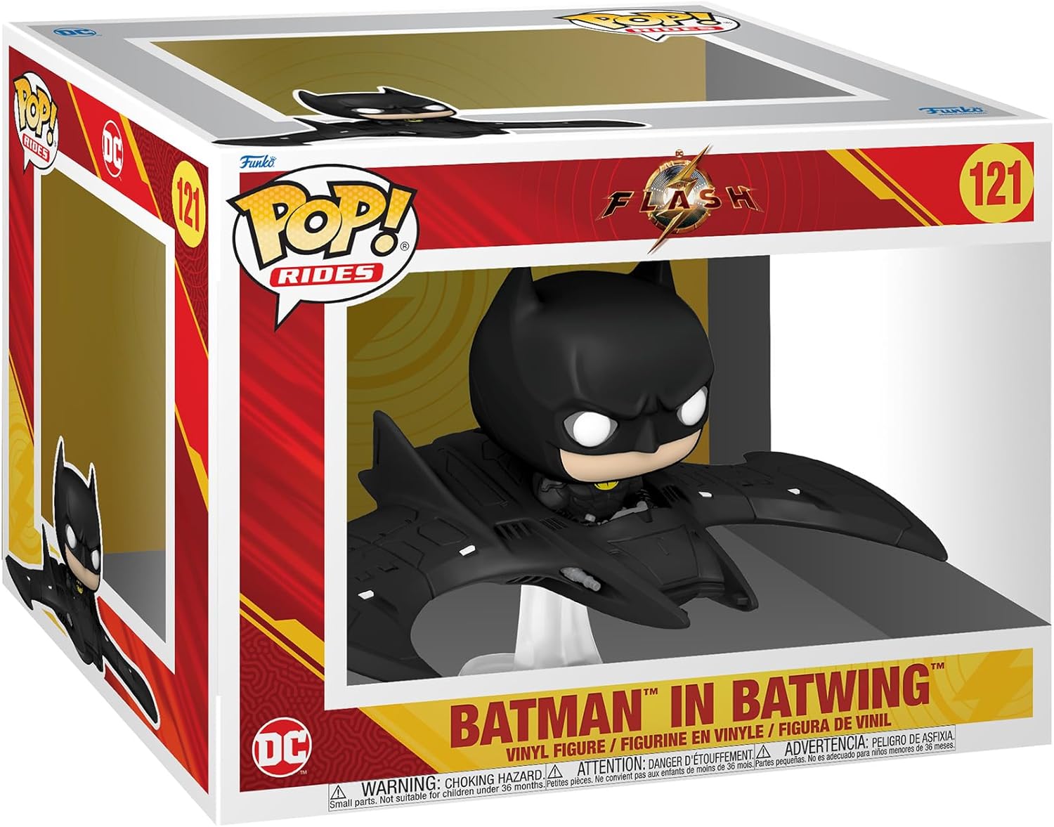 Figurina - The Flash - Batman In Batwing | Funko - 2 | YEO