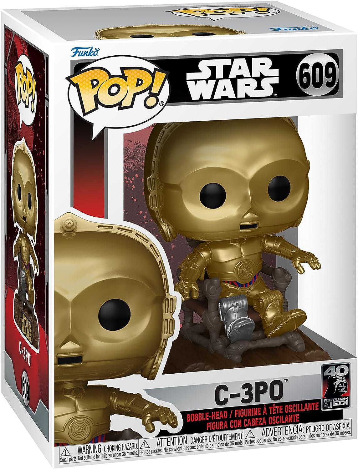 Figurina - Star Wars - 40th Return - C-3PO in Chair | Funko - 1 | YEO