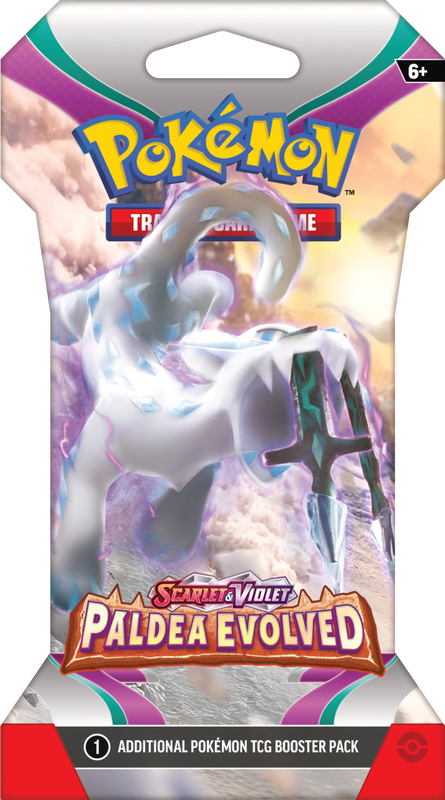 Pokemon TCG - Scarlet & Violet 2: Paldea Evolved - Sleeved Booster (diverse pachete) | The Pokemon Company - 1 | YEO