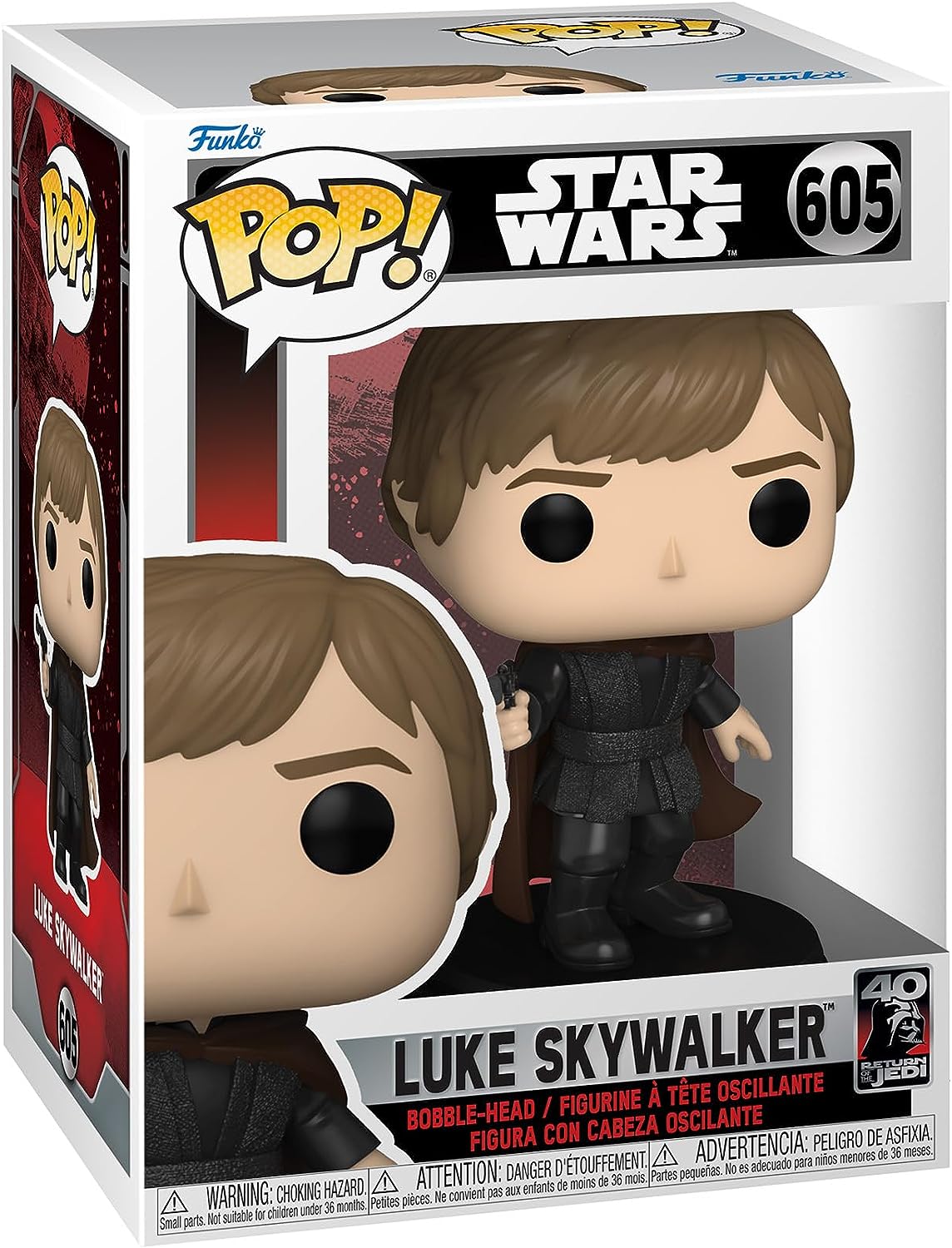 Figurina - Star Wars - 40th Return - Luke Skywalker | Funko - 1 | YEO