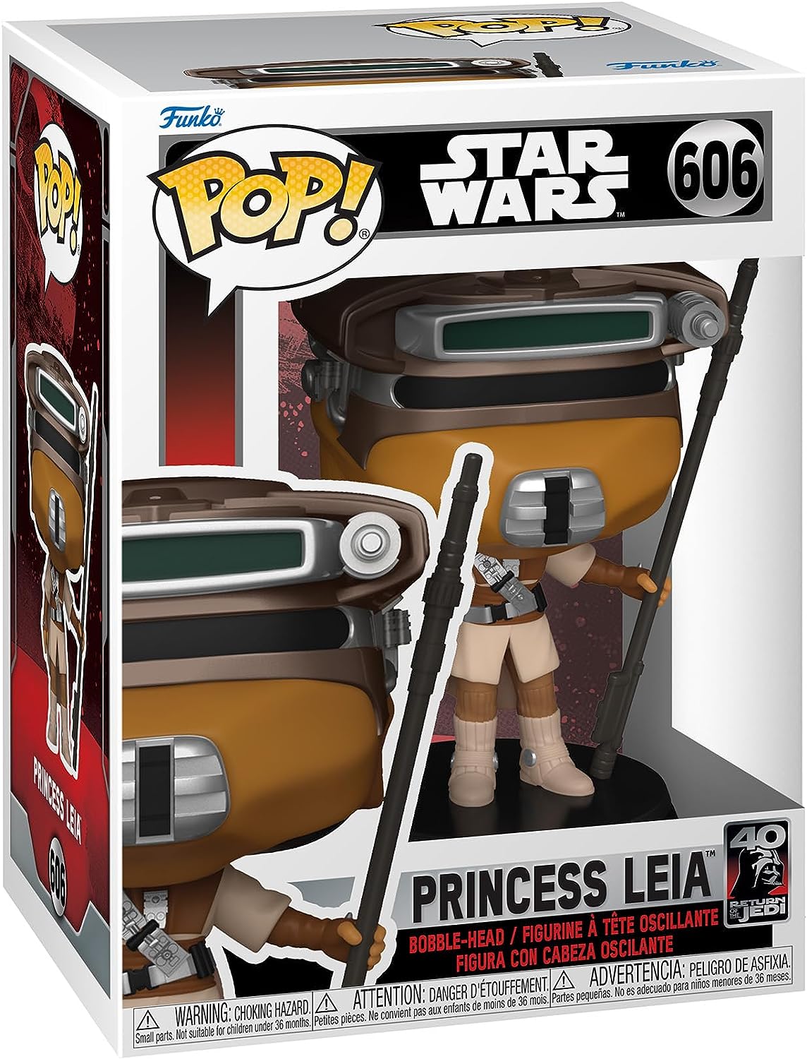 Figurina - Star Wars - 40th Return of The Jedi - Princess Leia | Funko