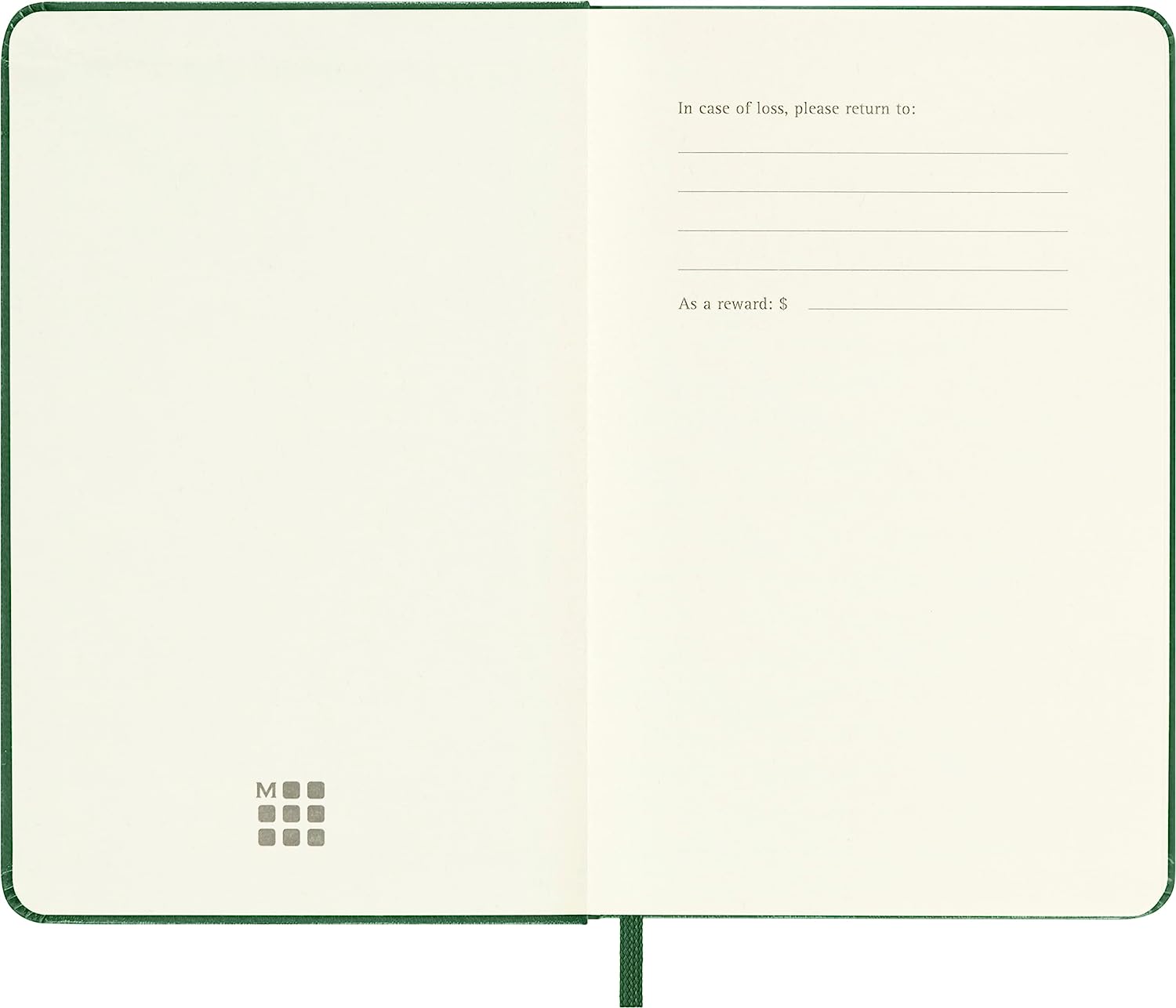 Agenda 2024 - 12-Months Daily Planner - Pocket, Hard Cover - Myrtle Green | Moleskine - 1 | YEO