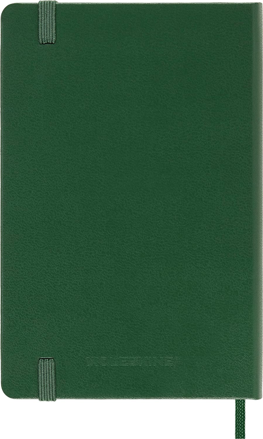 Agenda 2024 - 12-Months Weekly Planner - Pocket, Hard Cover - Myrtle Green | Moleskine - 5 | YEO