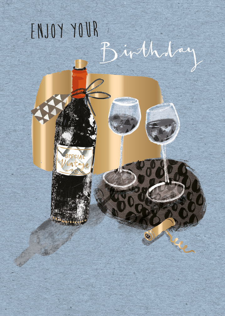 Felicitare - Cheers on Your Birthday | Ling Design