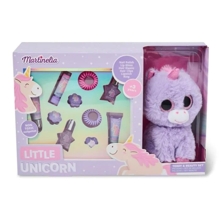 Set cosmetice si jucarie plus - Little Unicorn | Martinelia