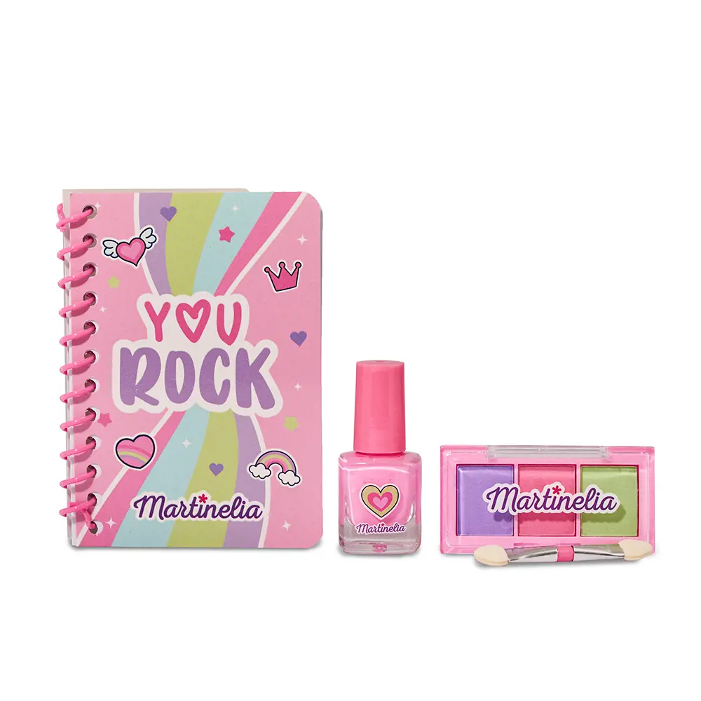 Set cosmetice si carnet - You Rock | Martinelia