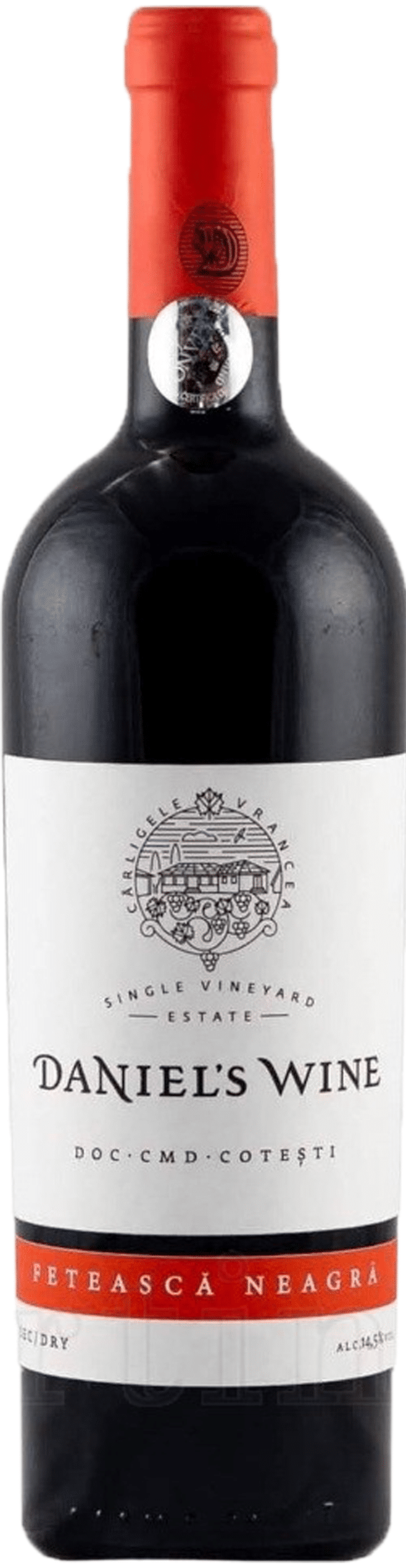 Vin rosu - Daniel's Wine - Feteasca Neagra, sec, 2020