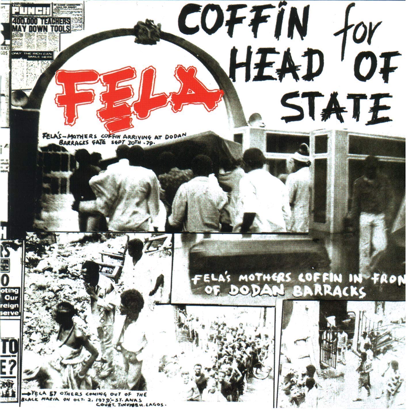 Coffin For Head Of State - Vinyl | Fela Kuti