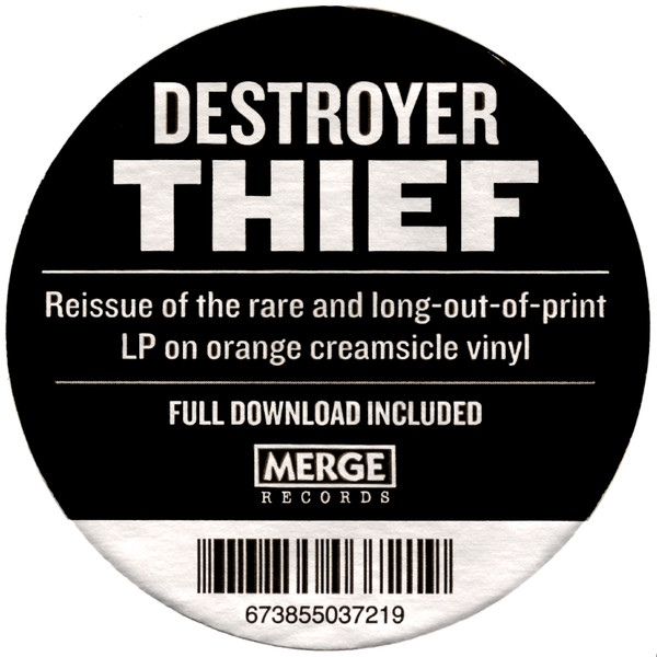 Thief - Re-Issue Orange Vinyl | Destroyer - 3 | YEO