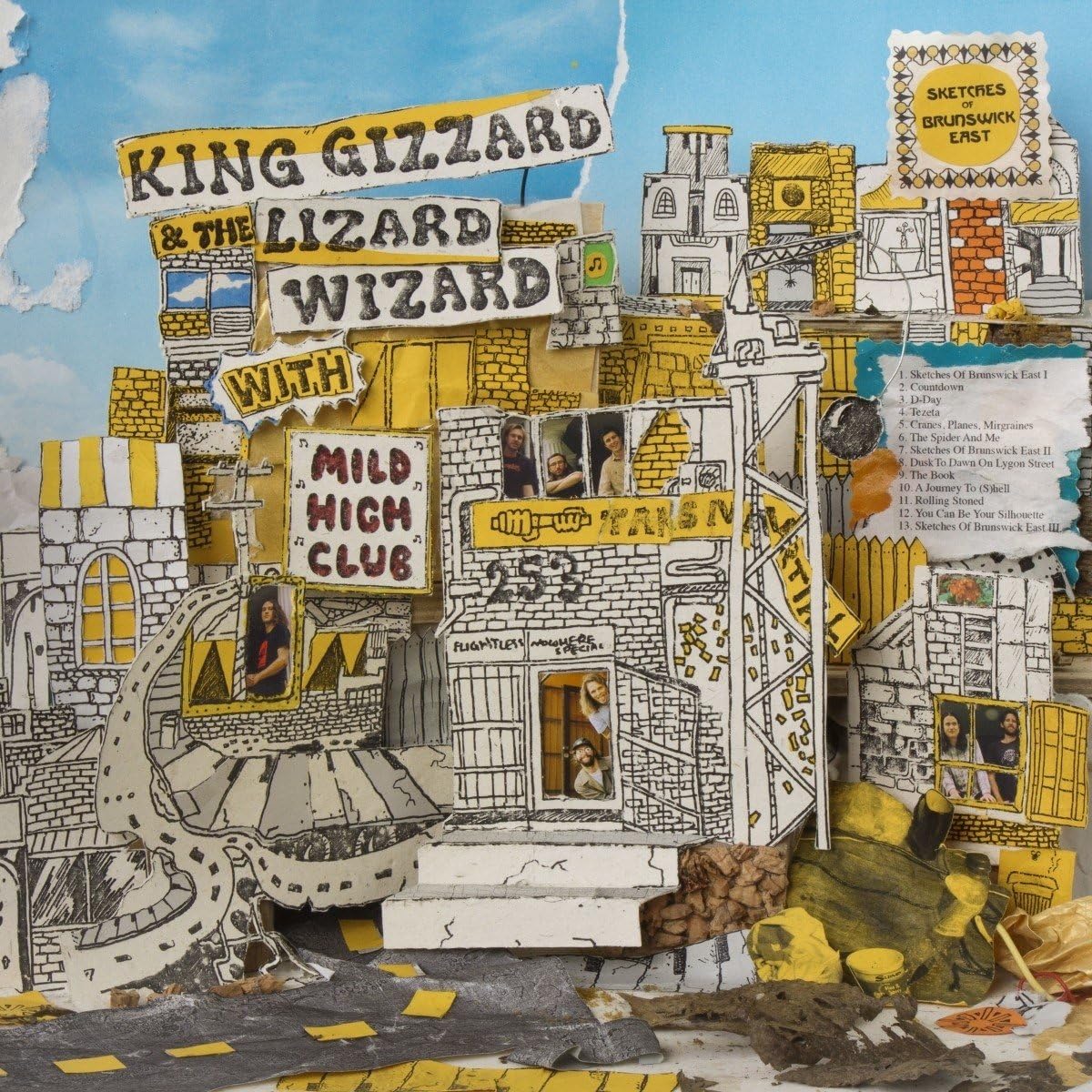 Sketches Of Brunswick East - Vinyl | King Gizzard & the Lizard Wizard, King Gizzard & the Lizard Wizard
