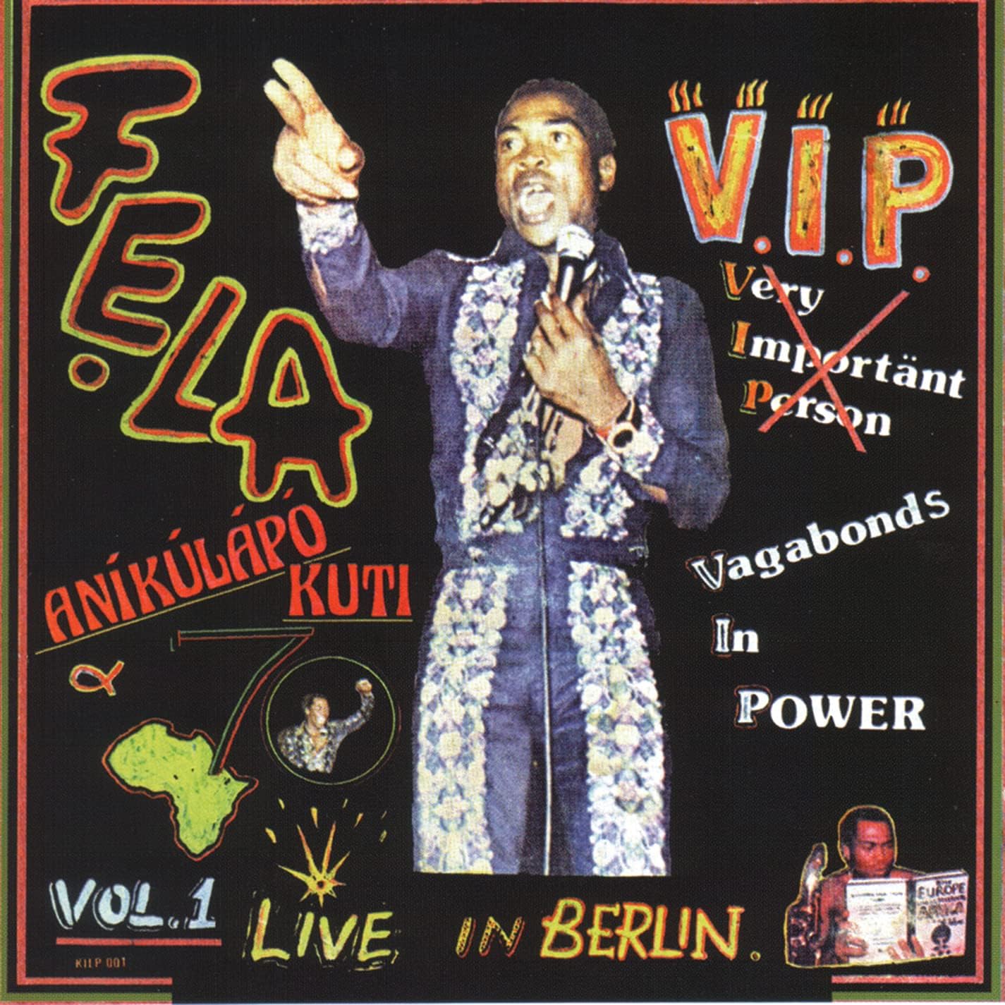 V.I.P - Vagabonds In Power - Volume 1 - Live In Berlin - Vinyl | Fela Kuti, The Africa 70