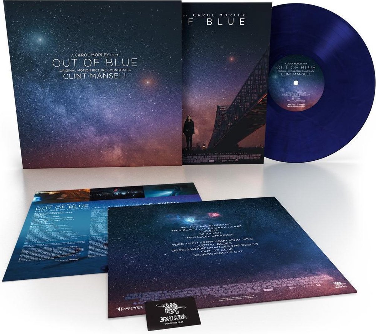 Out of Blue (Blue & Black Marble Vinyl) | Clint Mansell