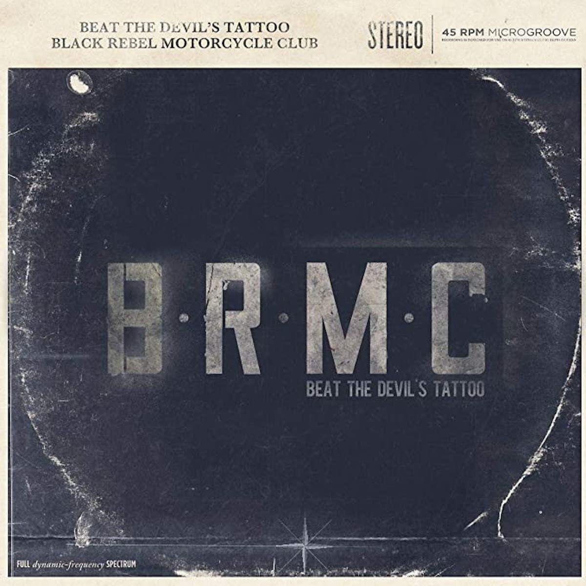 Beat The Devil's Tattoo - Clear with Black Splatter Vinyl | Black Rebel Motorcycle Club