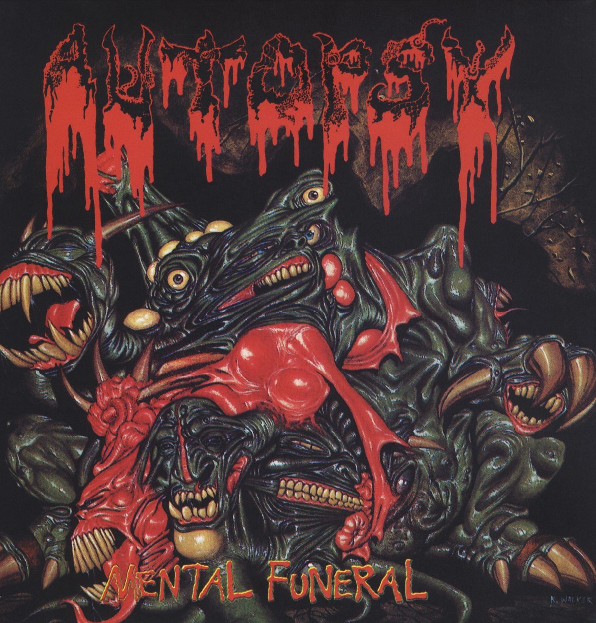 Mental Funeral - Red Vinyl | Autopsy