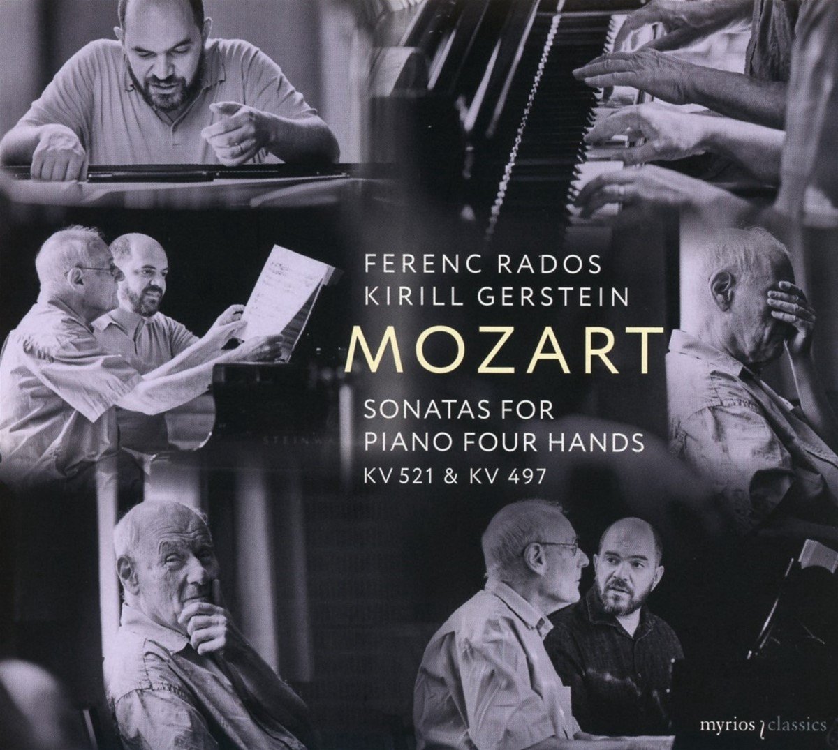 Mozart: Sonatas for Piano Four Hands KV 521 & KV 497 | Wolfgang Amadeus Mozart, Kirill Gerstein, Ferenc Rados - 1 | YEO