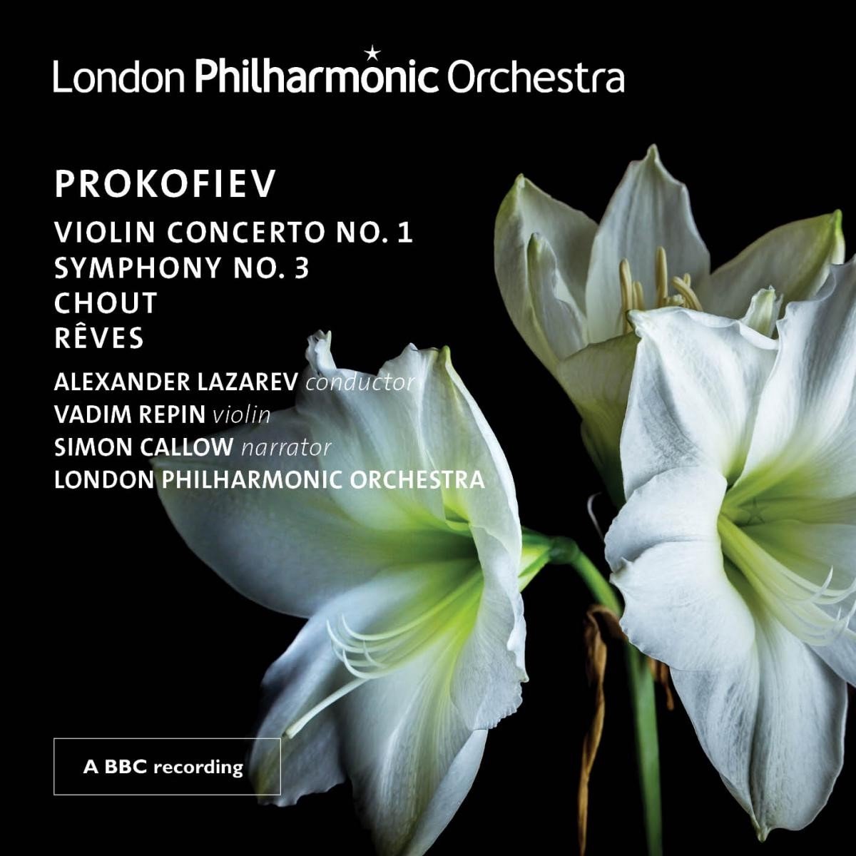 Prokofiev: Violin Concerto No. 1. Symphony No. 3. Chout. Reves | Sergei Prokofiev, Alexander Lazarev, London Philharmonic Orchestra - 1 | YEO