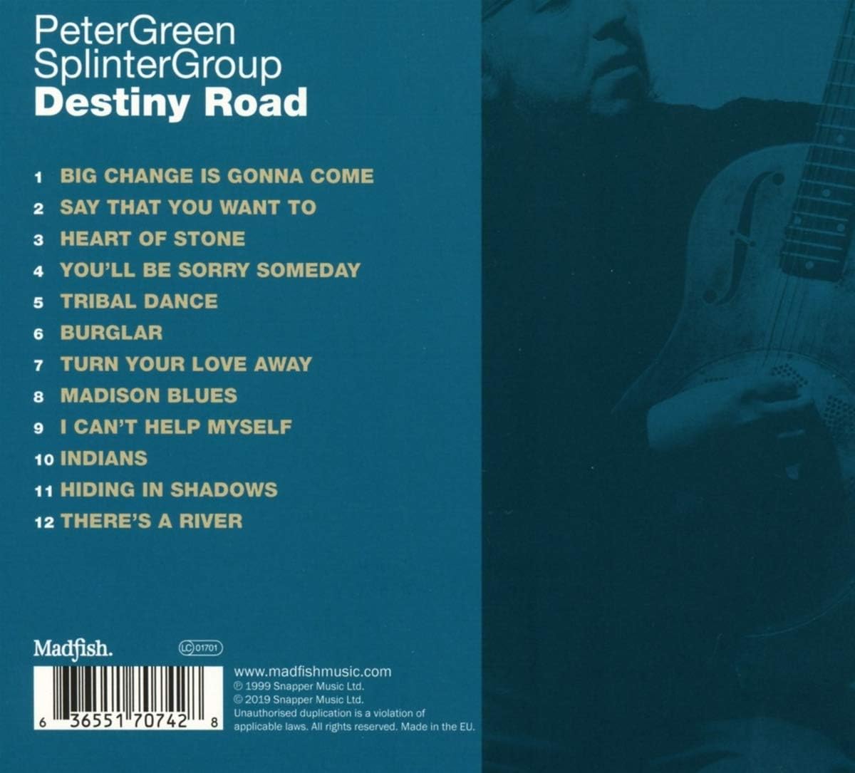 Destiny Road | Peter Green Splinter Group