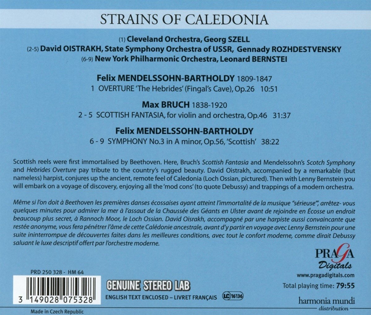 Strains of Caledonia | Max Bruch, Felix Mendelssohn-Bartholdy, David Oistrakh