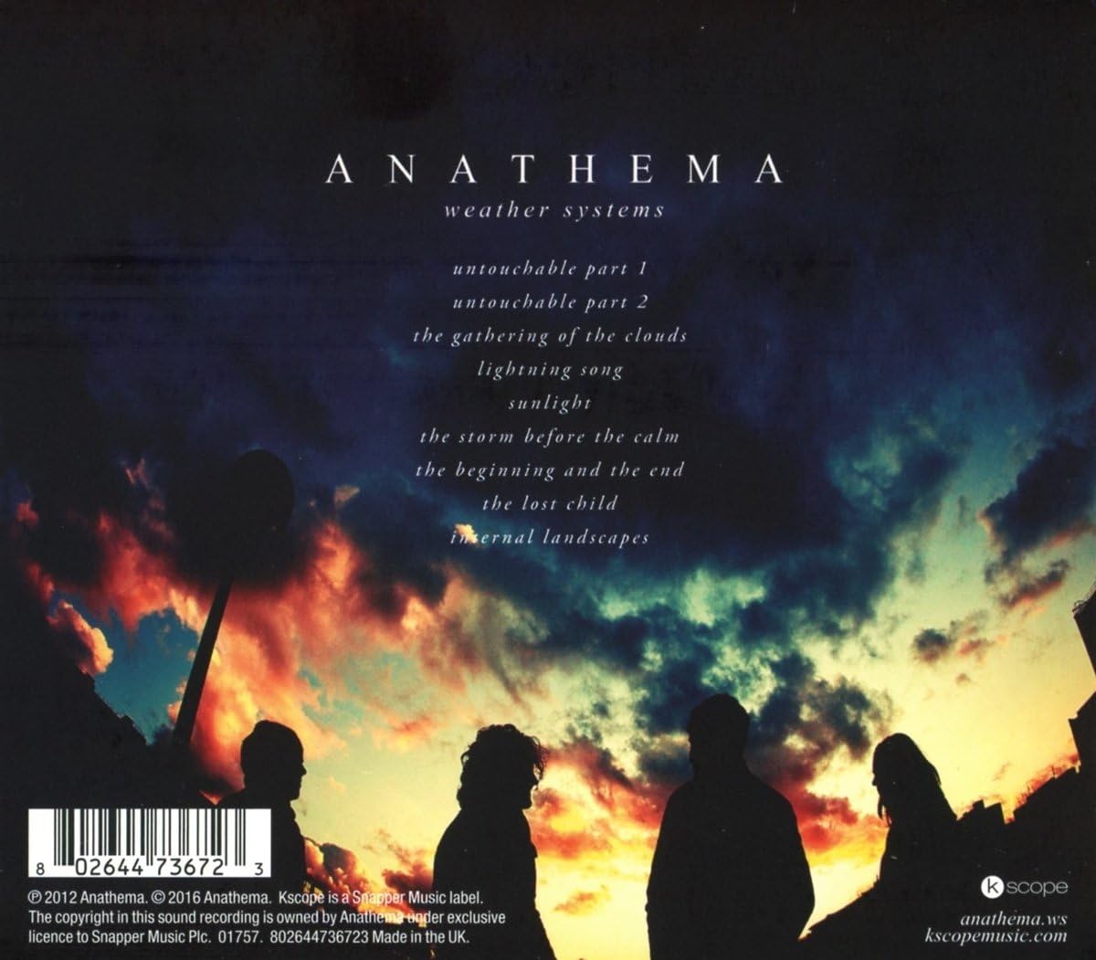 Weather Systems (Digipak) | Anathema