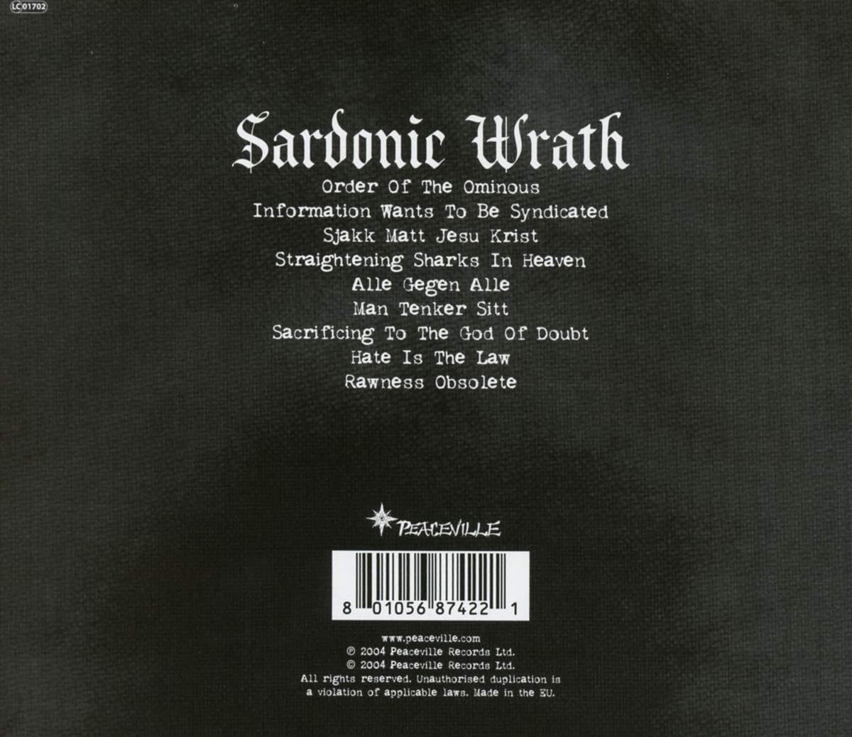 Sardonic Wrath | Darkthrone