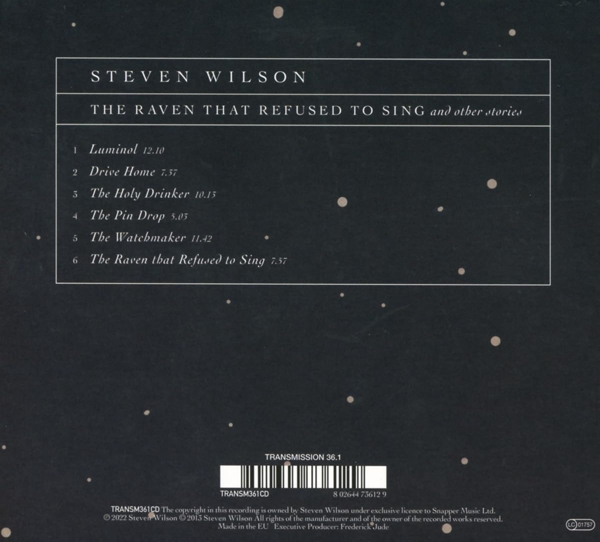 The Raven That Refused To Sing | Steven Wilson