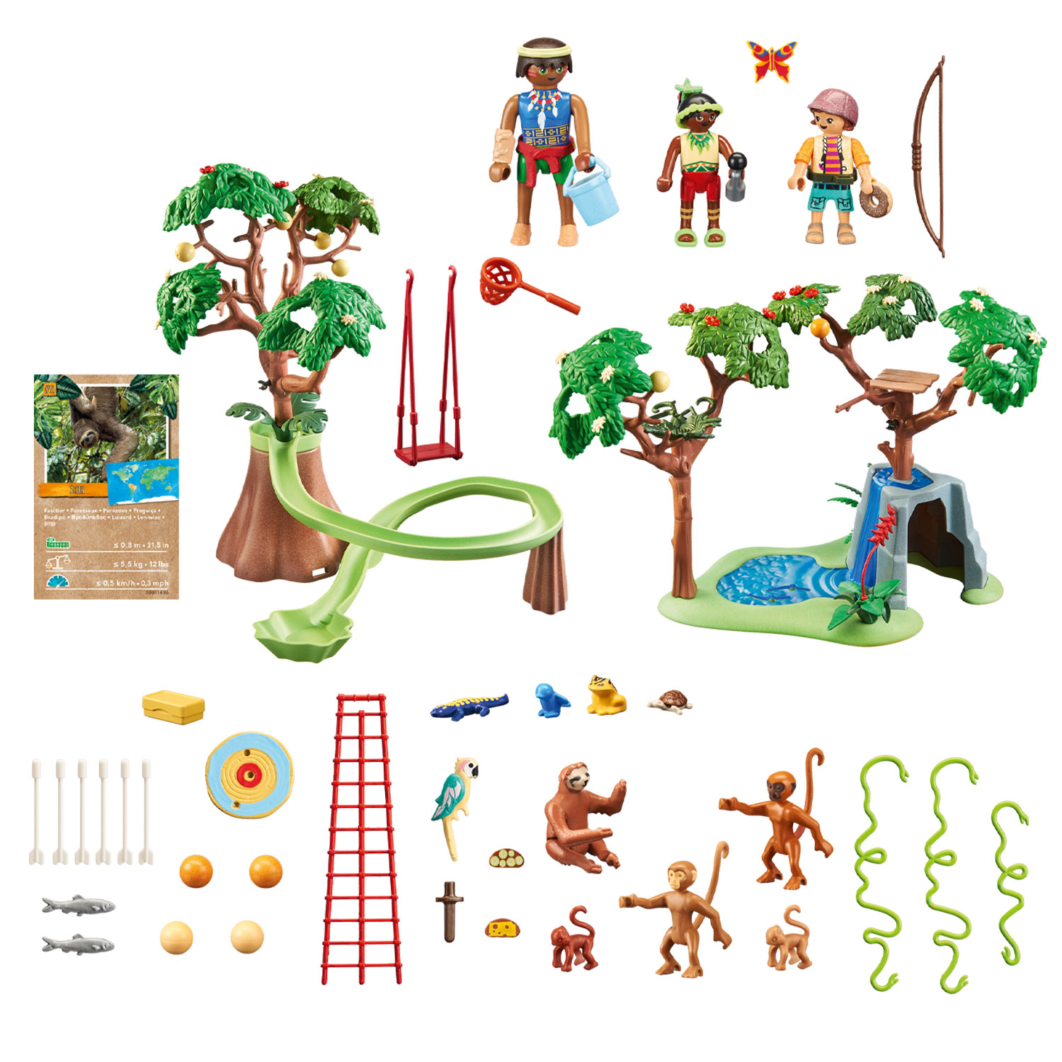 Set figurine - Loc de joaca in jungla tropicala | Playmobil