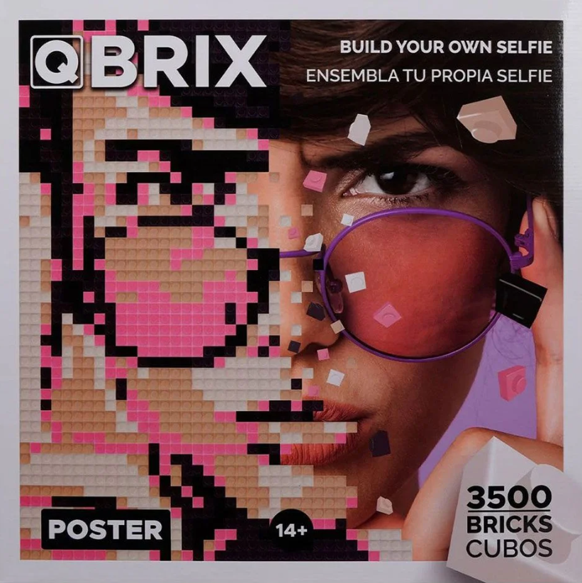 Set constructie mozaic - Qbrix Poster | Qbrix - 1 | YEO