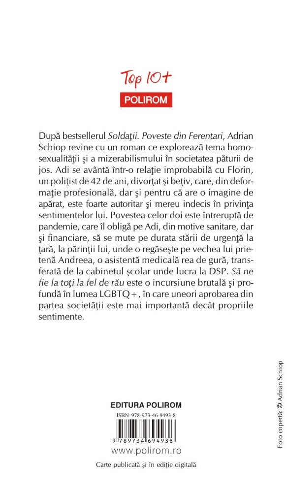 Sa ne fie la toti la fel de rau | Adrian Schiop