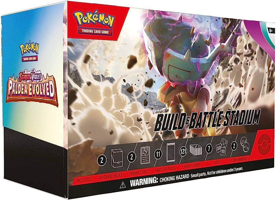 Pokemon TCG: Scarlet & Violet - Paldea Evolved Build & Battle Stadium | The Pokemon Company