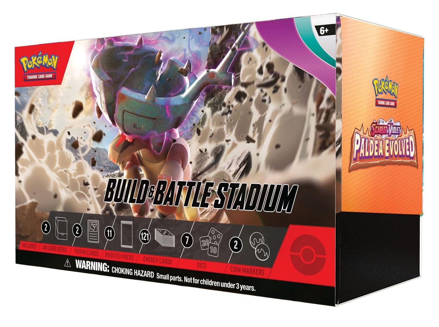 Pokemon TCG: Scarlet & Violet - Paldea Evolved Build & Battle Stadium | The Pokemon Company - 1 | YEO