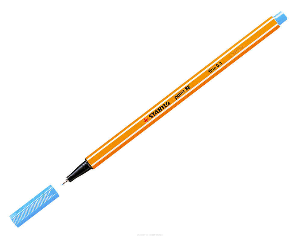 Liner - Fineliner Stabilo Point 88 0.4mm - Bleu neon | Stabilo