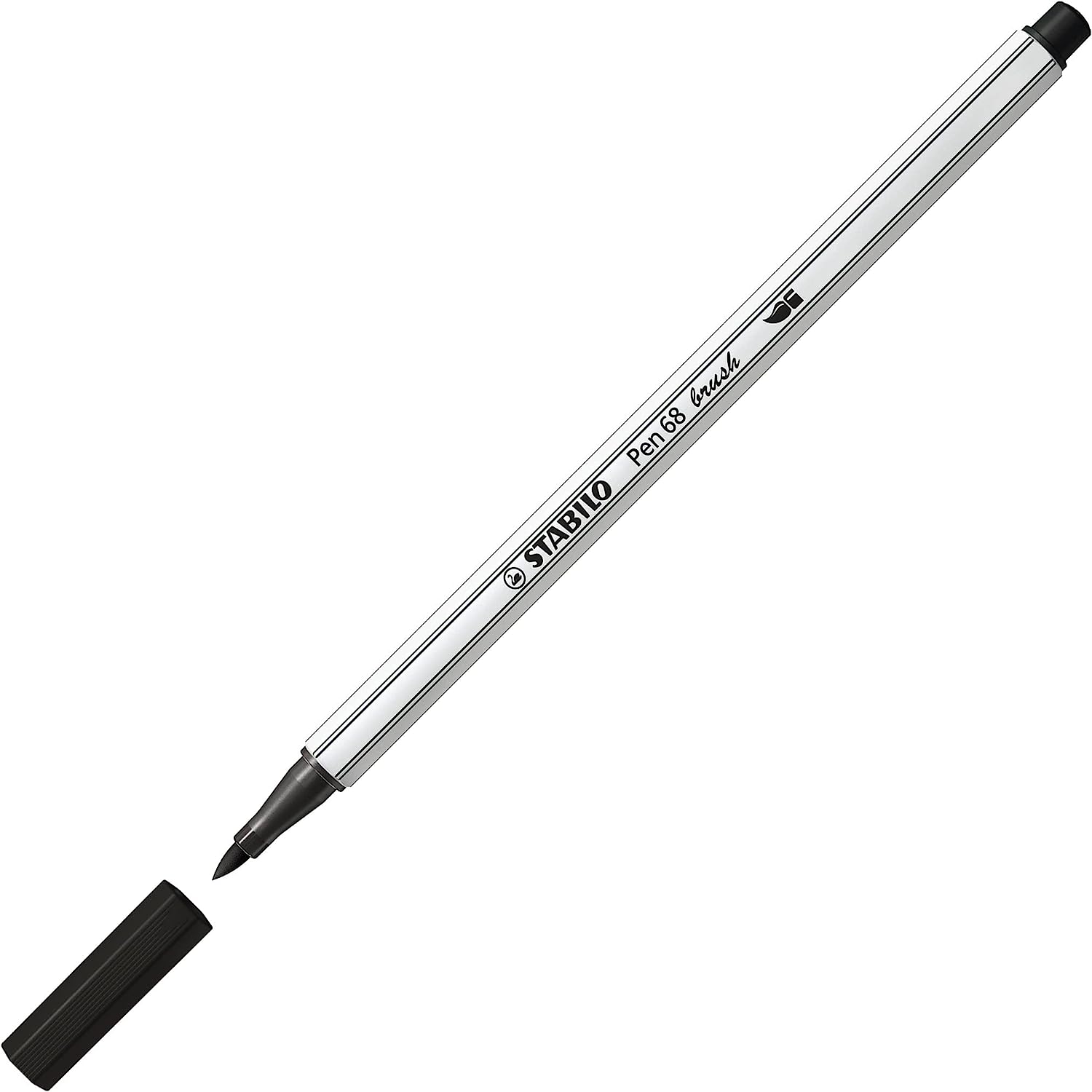 Carioca - 68 Brush - Negru | Stabilo